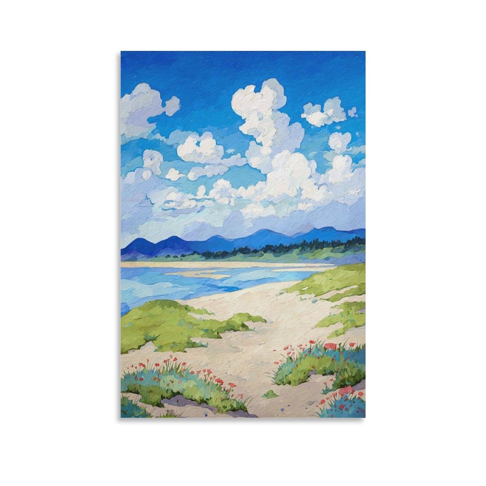 ZBBGGOZ Kobuk Valley National Park Posters 20x30inch(50x75cm) Vintage Watercolor Canvas Art