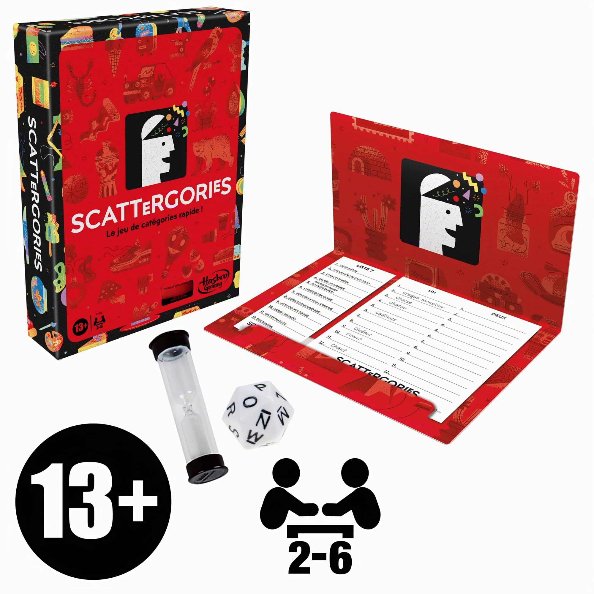 Jeu classique Hasbro Gaming Scattergories