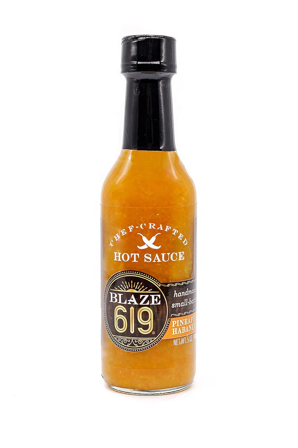 Blaze 619 Pineapple Habanero Hot Sauce Medium Spicy