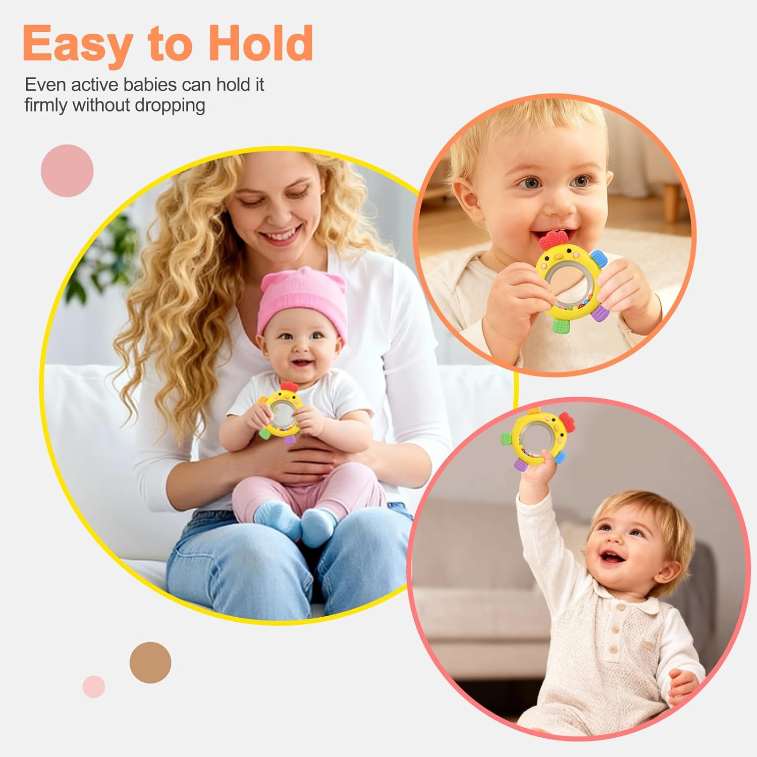 Baby Teether for 0-6 Months image 7