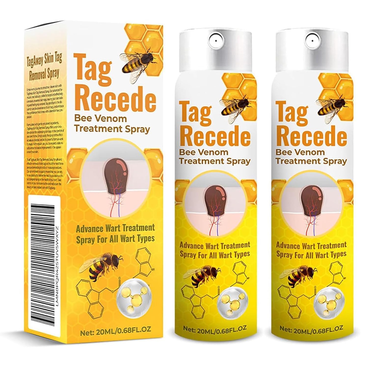 Tag Recede Bee Venom