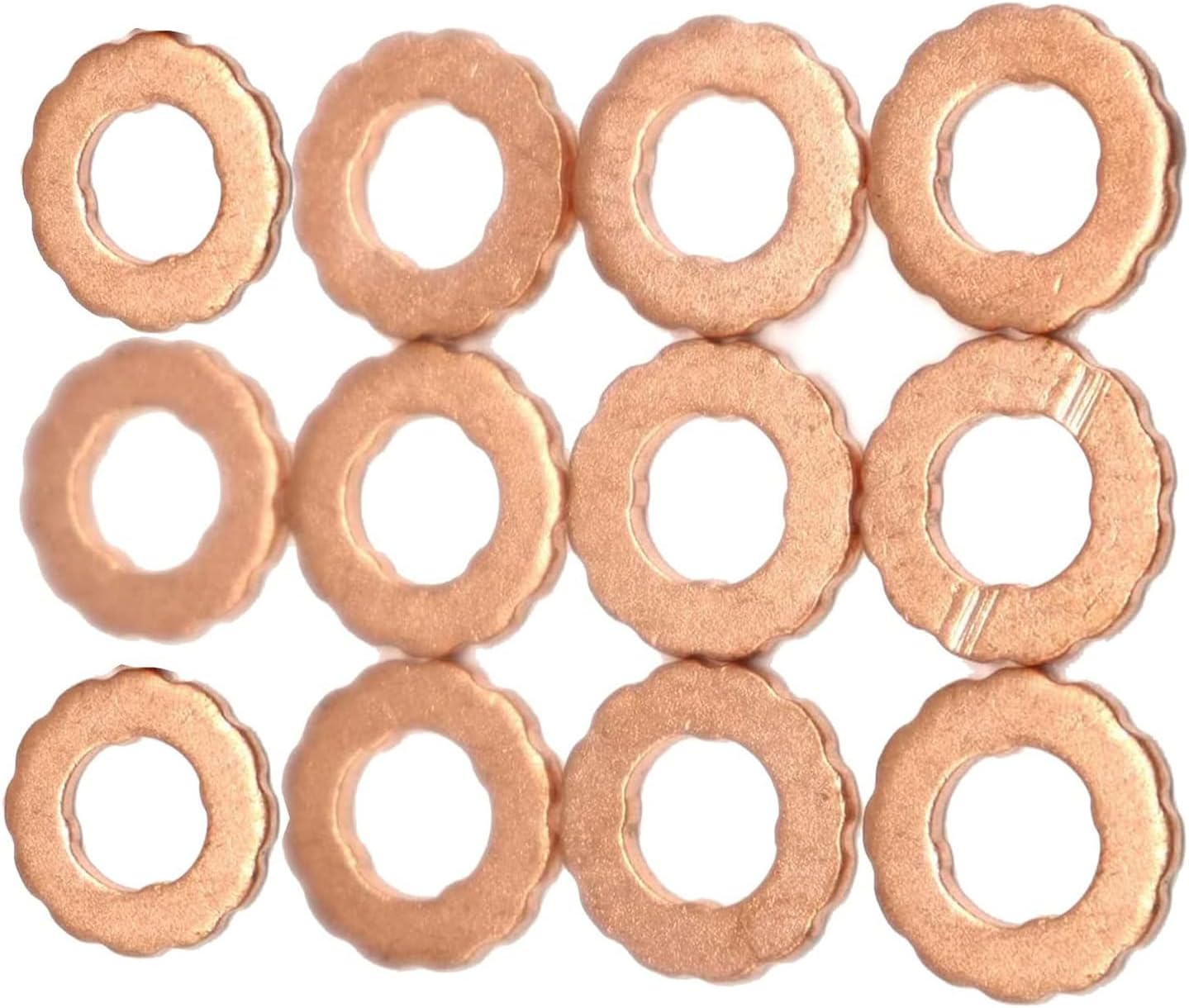 24PCS/LOT Nozzle Gasket F00VC17503 Thickness 1.5MM Copper Washer for Common Rail Injector (F00VC17503 1.5MM)