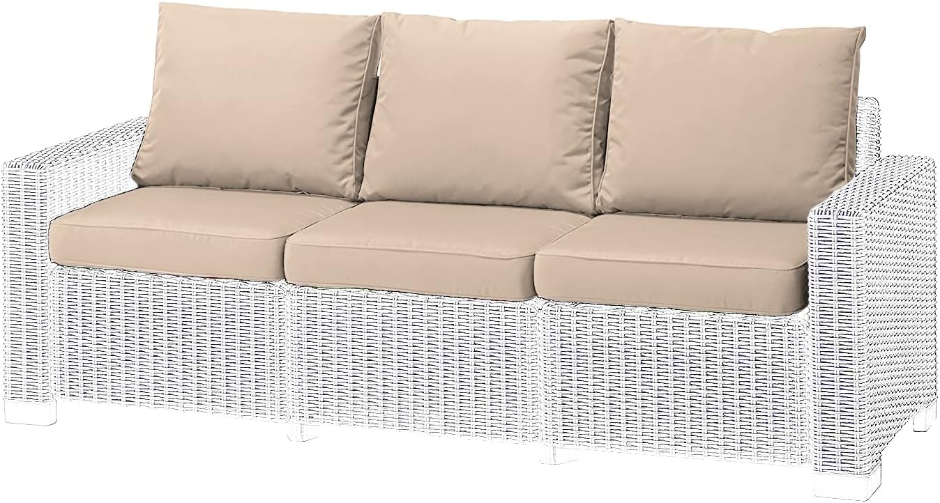 1,2 or 3 Seater Replacement Seat Cushion Pads for Keter Allibert