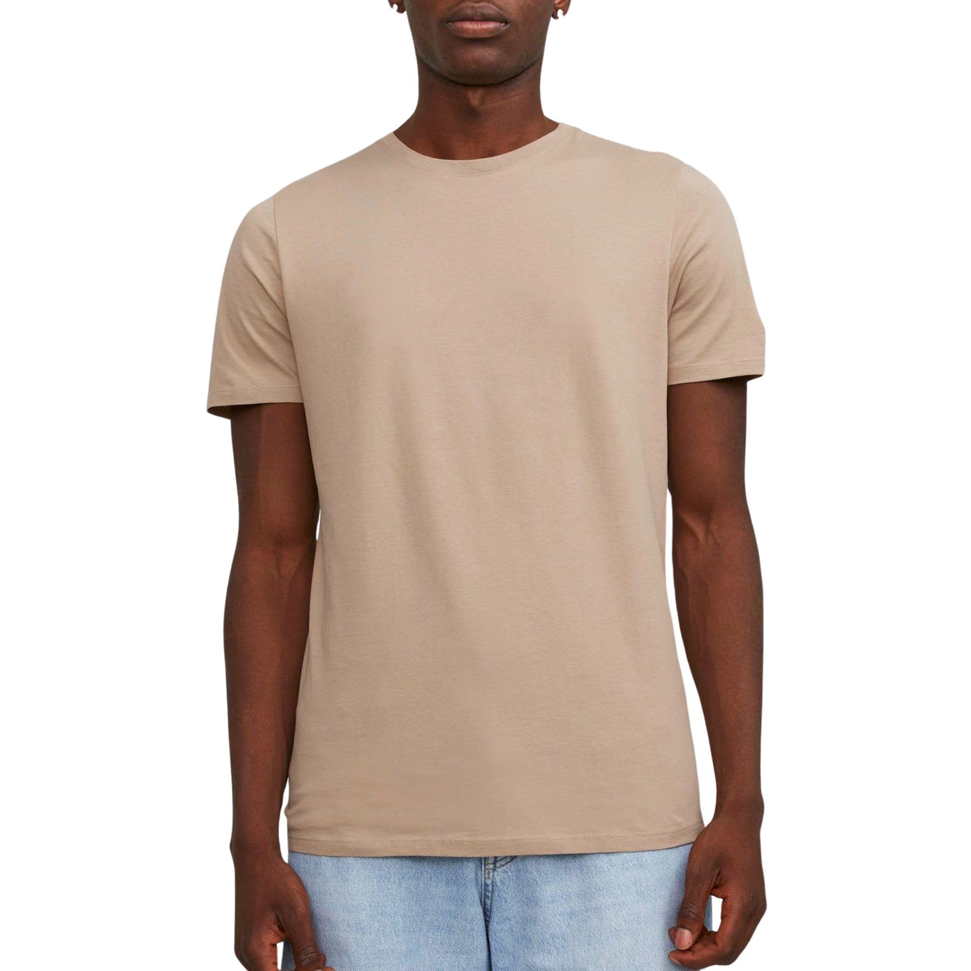 mens JJEORGANIC Basic Tee O-Neck T-Shirt (pack of 1)