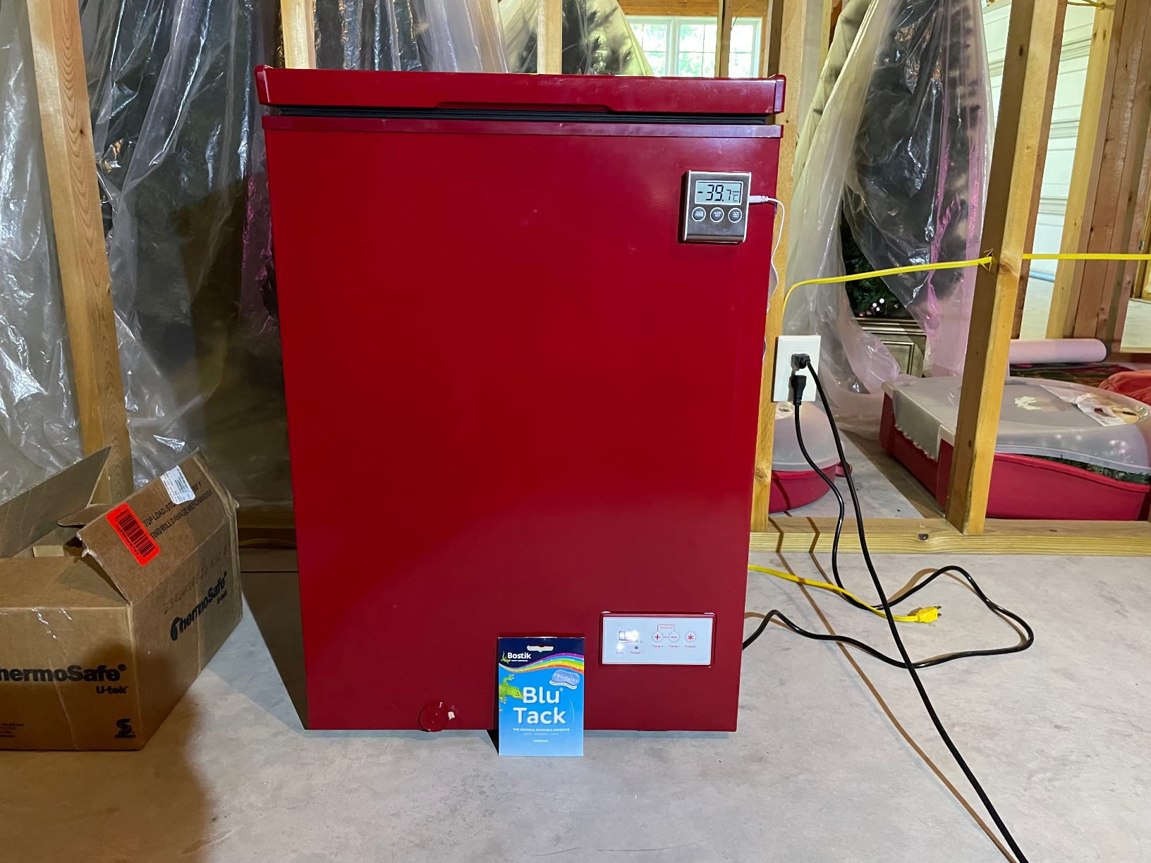 47/mo Finance WATOOR 3.5 Cu.ft Chest Freezer Small Deep Freezer Mini