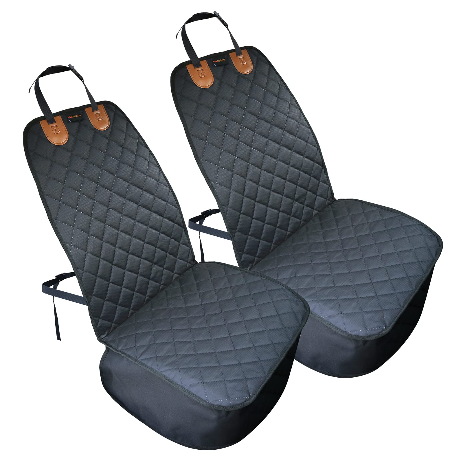 Paw Jamboree 2PCS Dog Car Front Seat Covers