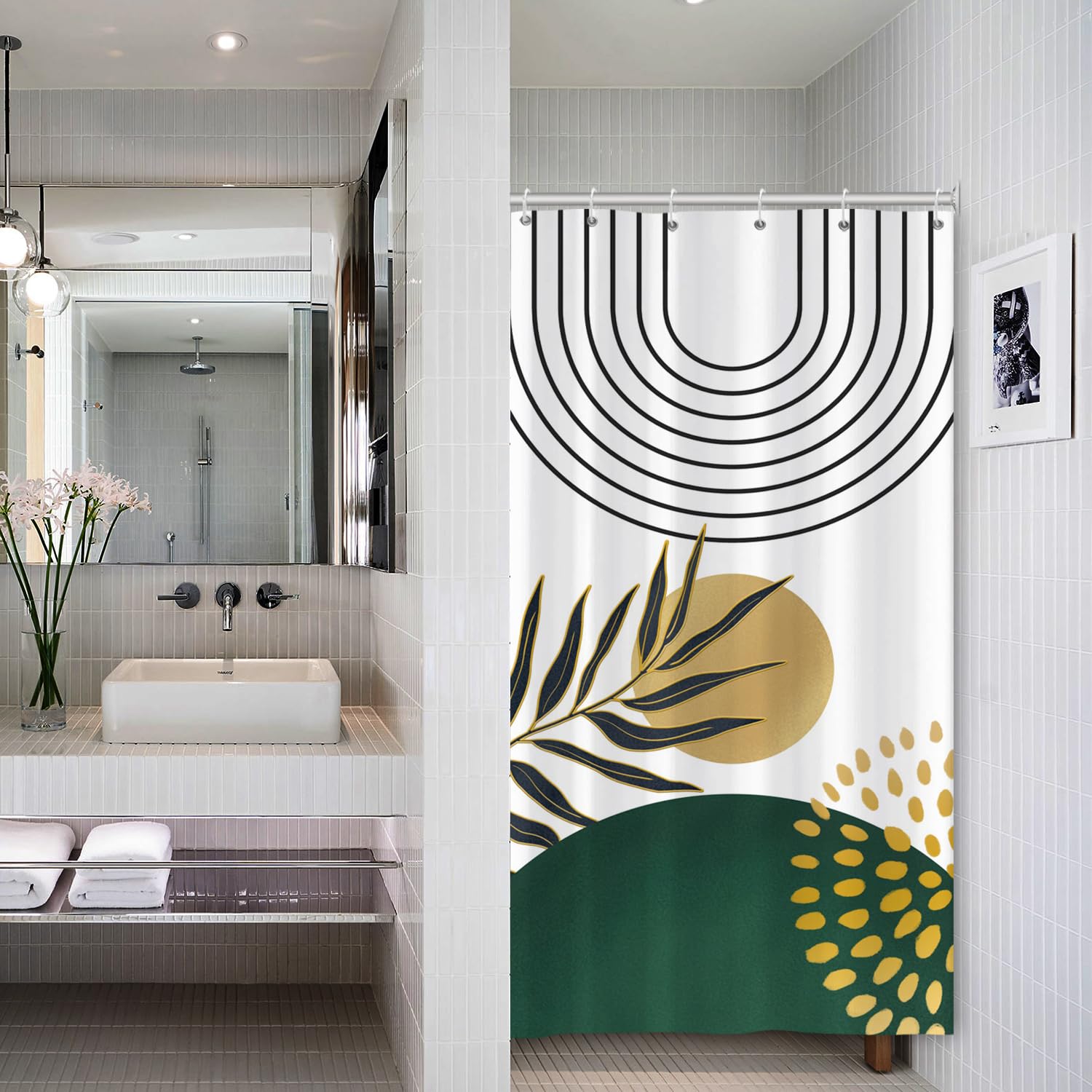 ASDCXZ Boho Shower Curtain 90x180 cm - Image 2