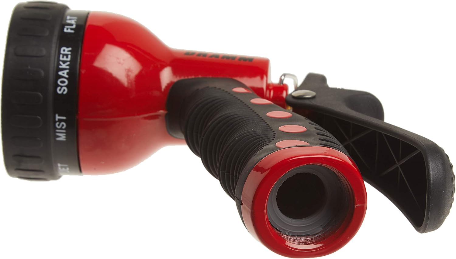 Dramm 12701 9-Pattern Revolver Spray Nozzle, Red