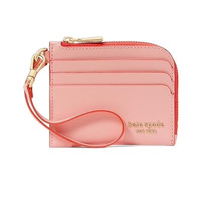 Kate Spade New York Devin Pop Trim Card Case Wristlet Wallet Women