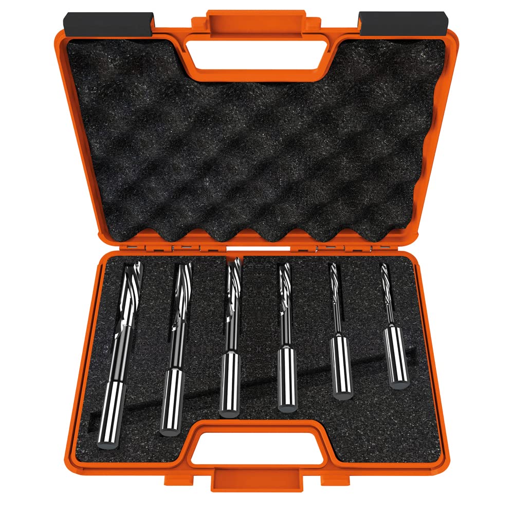 CMT Orange Tools 160.001.10 - Estuche 6 brocas corte helicoidal kss s 13 sx