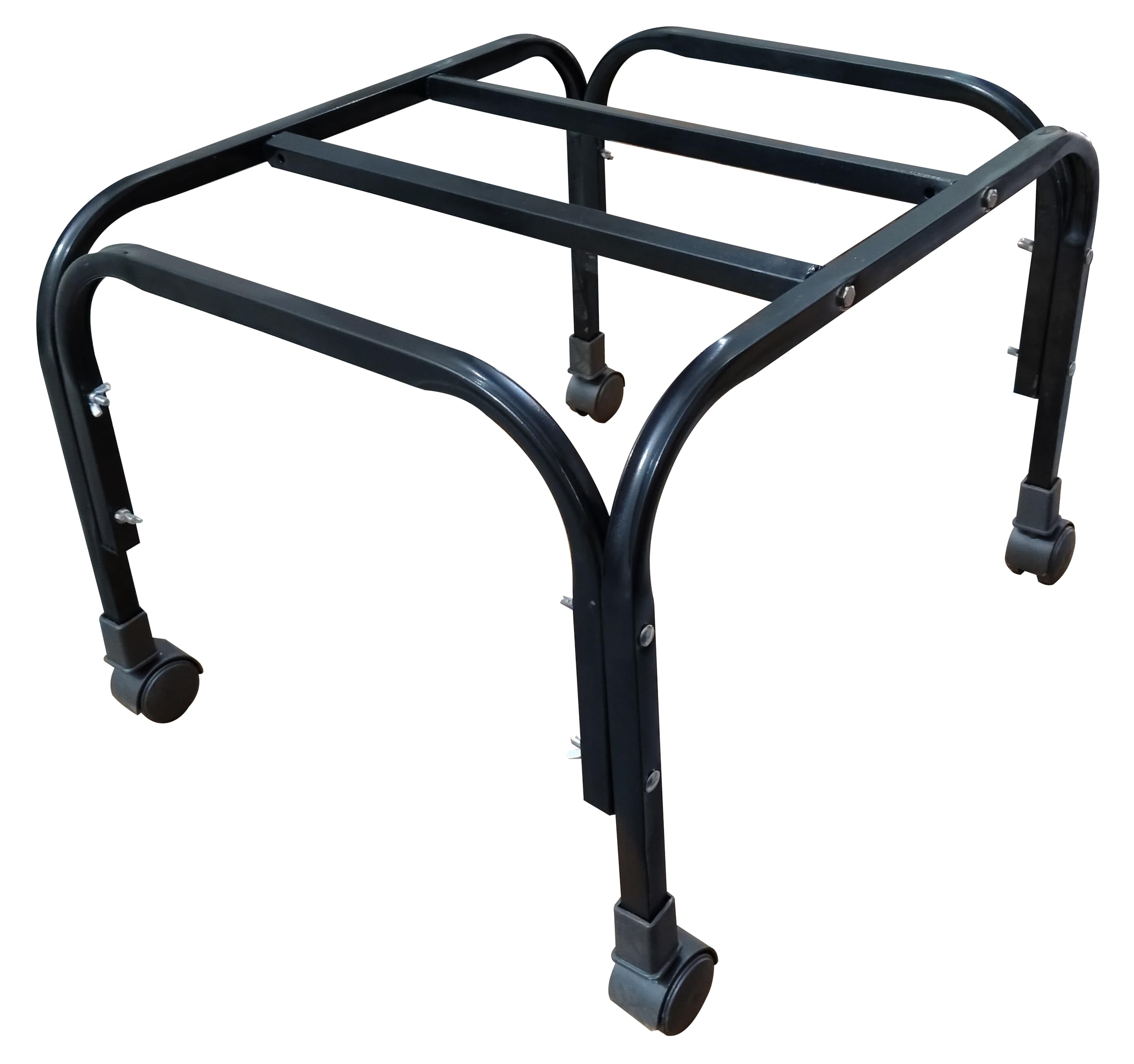 Cooler Stand, Iron, Hight Quality Rollers and Tough Powder Coating, (Black)-image-24