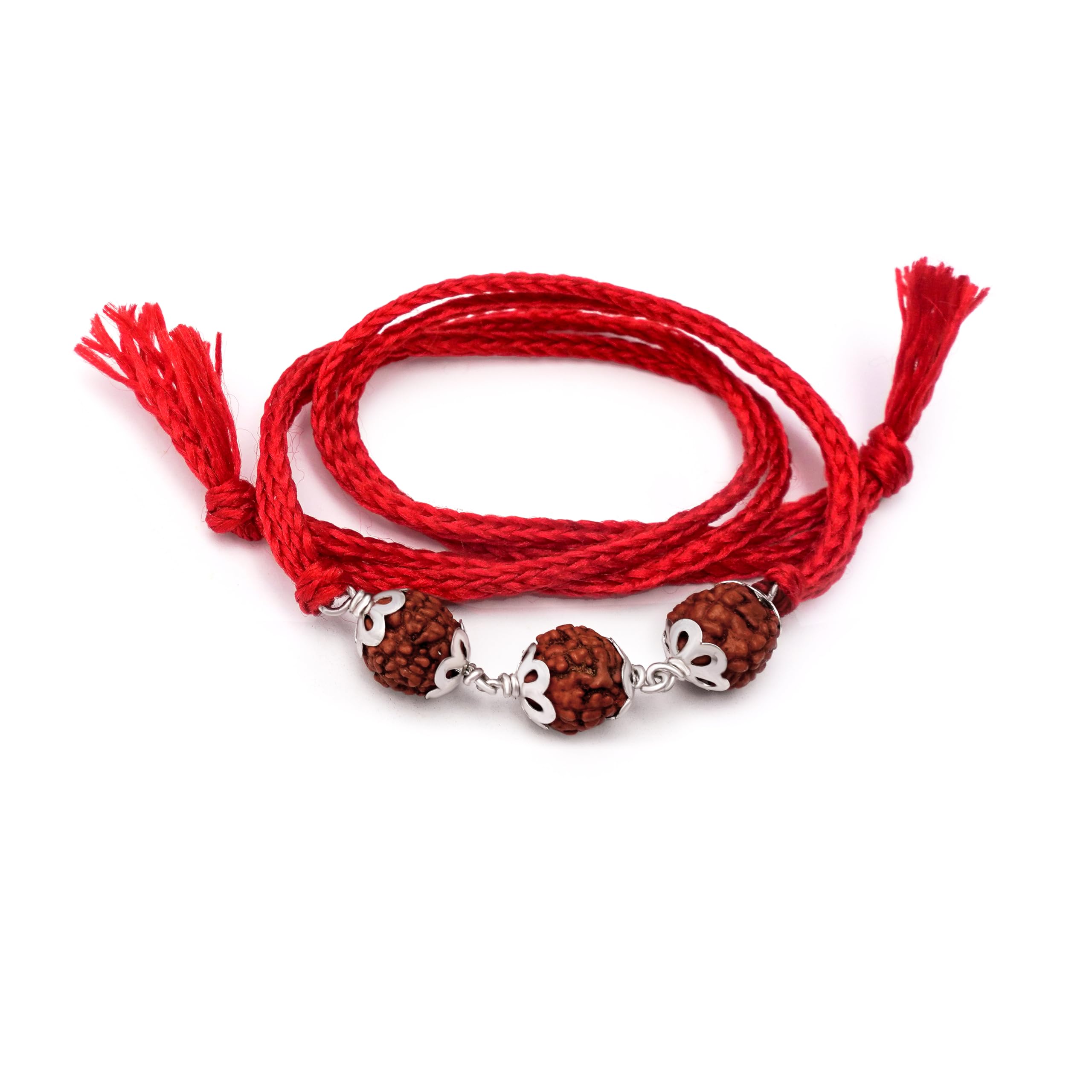 Milan Jewellers 99.5% Pure Silver Certified Orignal 5 Mukhi Rudraksh Rakhi (Pack of 1) (B0CFKWH751) Amazon Price History, Amazon Price Tracker