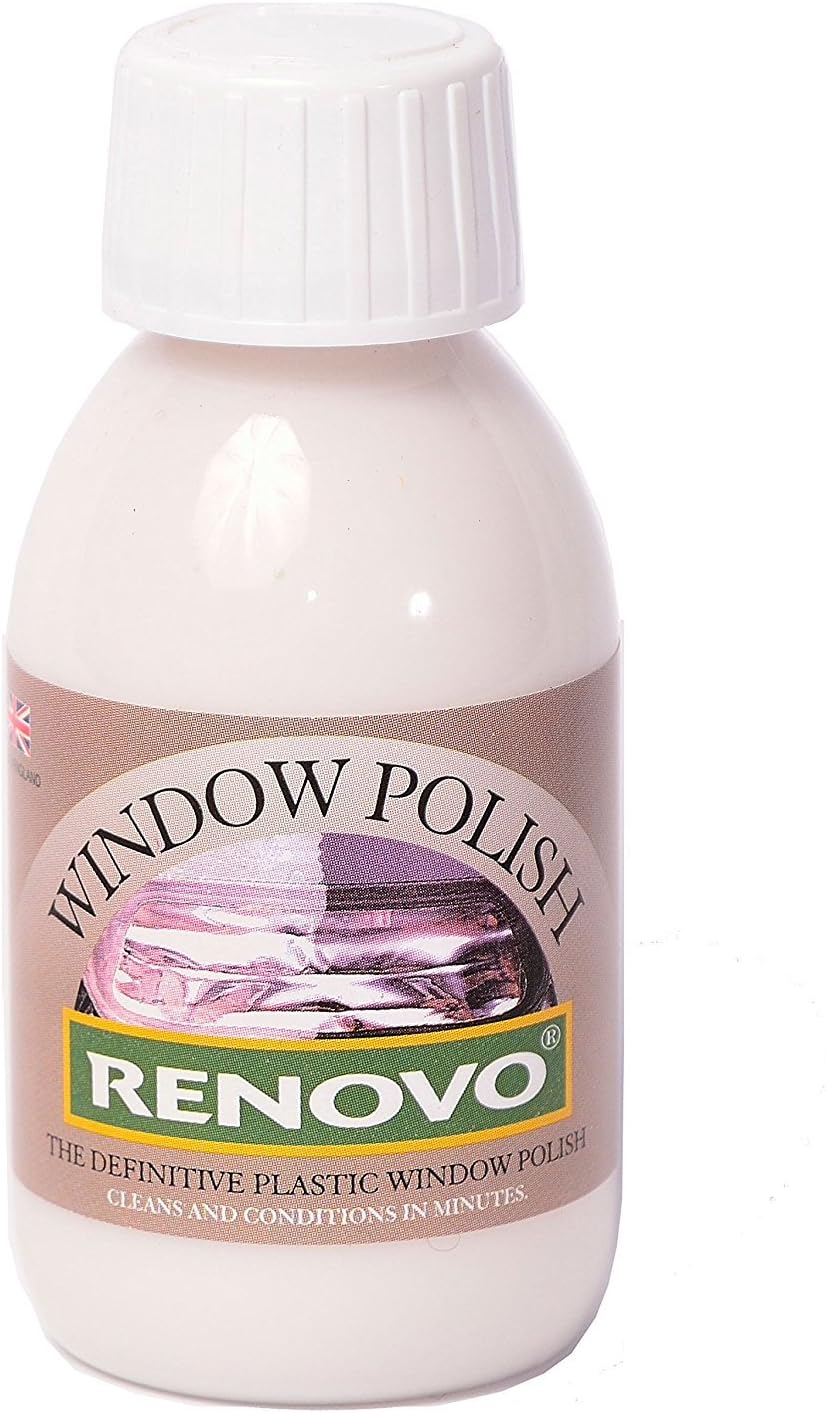 Renovo RWP1112 International Plastic Window Polish, 100 ml, Neutral, 100ml