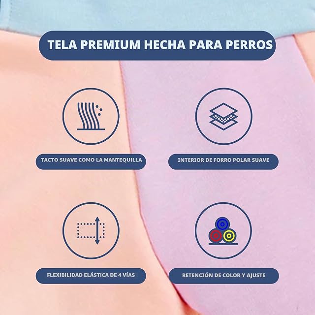 Foto 5 de 6 de Spark Paws Sudadera con Capucha para Perros, Suave, cómoda y Adecuada para Perros Grandes
