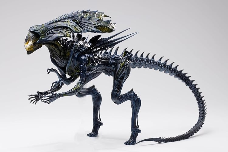 Hiya Toys Exquisite Mini Series 1/18 Scale 5 Inch AVP Battle Damage Alien Queen Action Figure Multicolor