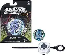 Jogo Pião Beyblade Burst Pro Series Orb Engaard - Kit Inicial - Pião de batalha tipo defesa e lançador - F2333 - Hasbro