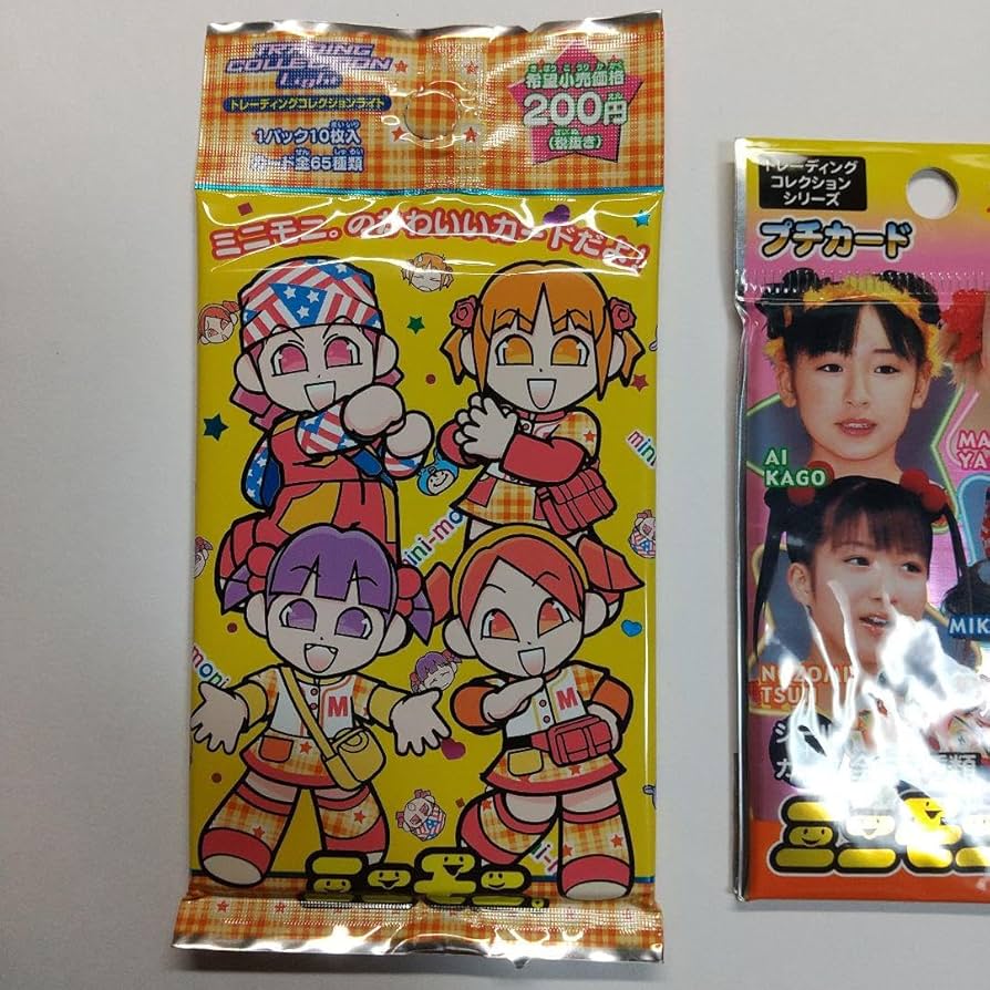 ミニモニ。ミニモニ【急募】 Amazon.co.jp: ミニモニ カード 2パック（当時品） : 文房具