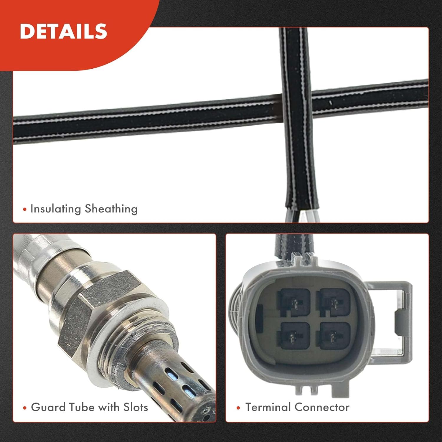 A-Premium O2 Oxygen Sensor Compatible with Ford Transit Connect 2010 2011 2012 2013, 2.0L, Upstream and Downstream, 2-PC Set, Replace# AT1Z9G444A