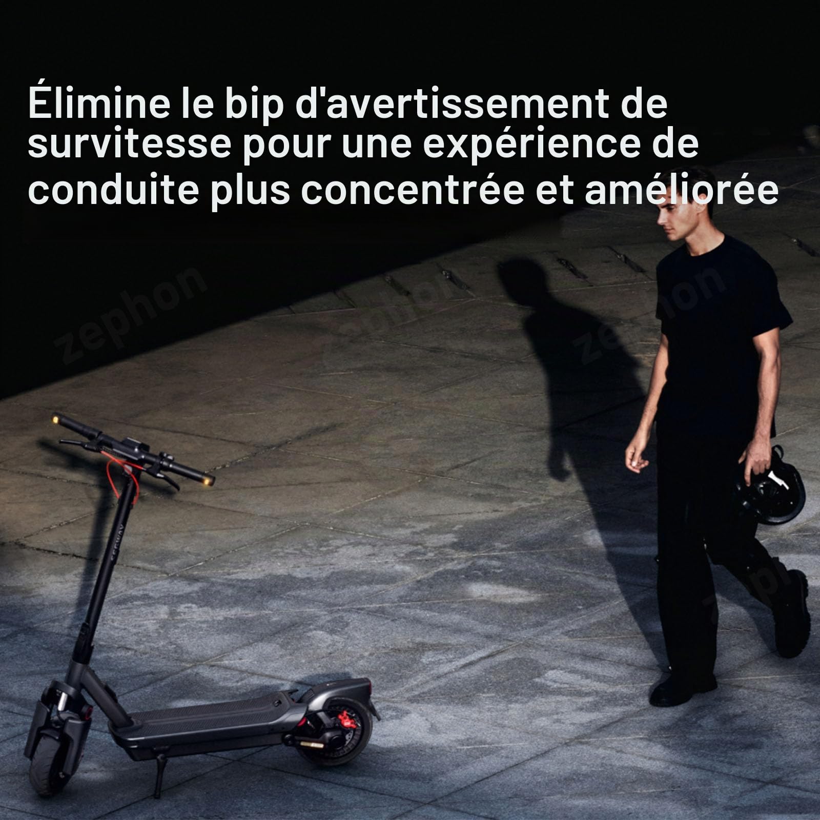 Zephon Nouveau câble de déverrouillage de puce de tuning pour Segway Ninebot Max G3E/G3D – Mise à niveau de performance Travd 40 km/h Vitesse Bouton de commutation rapide intégré pour un contrôle