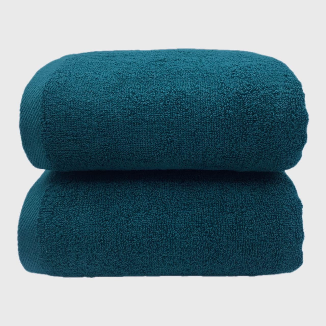 ZIZIMU Luxury Large Bath Towel Set 100% Cotton Hotel Towel Soft High Water Absorption Quick Drying Bathroom Shower Beach Size 80- * 180cm (2, Green)