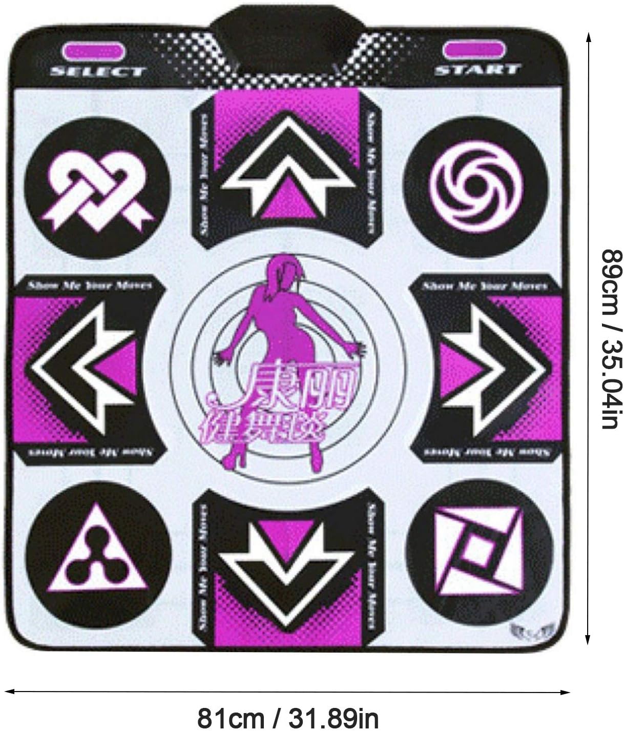 Exсluѕіvе Dіѕсоunt 80% оƒƒеr Single User Dance Mat for Kids Adults, Wireless Non-Slip Somatosensory Soft Dancer Step Pads with Music, Multi-Function Games & Levels, Plug and Play, Sense Game for PC TV