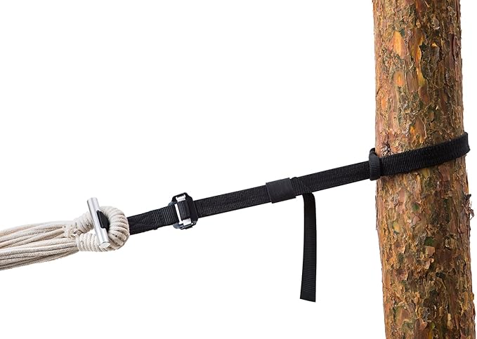 AMAZONAS T-Strap Aufhänge Set für alle Hängematten baumschonend 15-220 cm und bis 200 kg pro Aufhäung