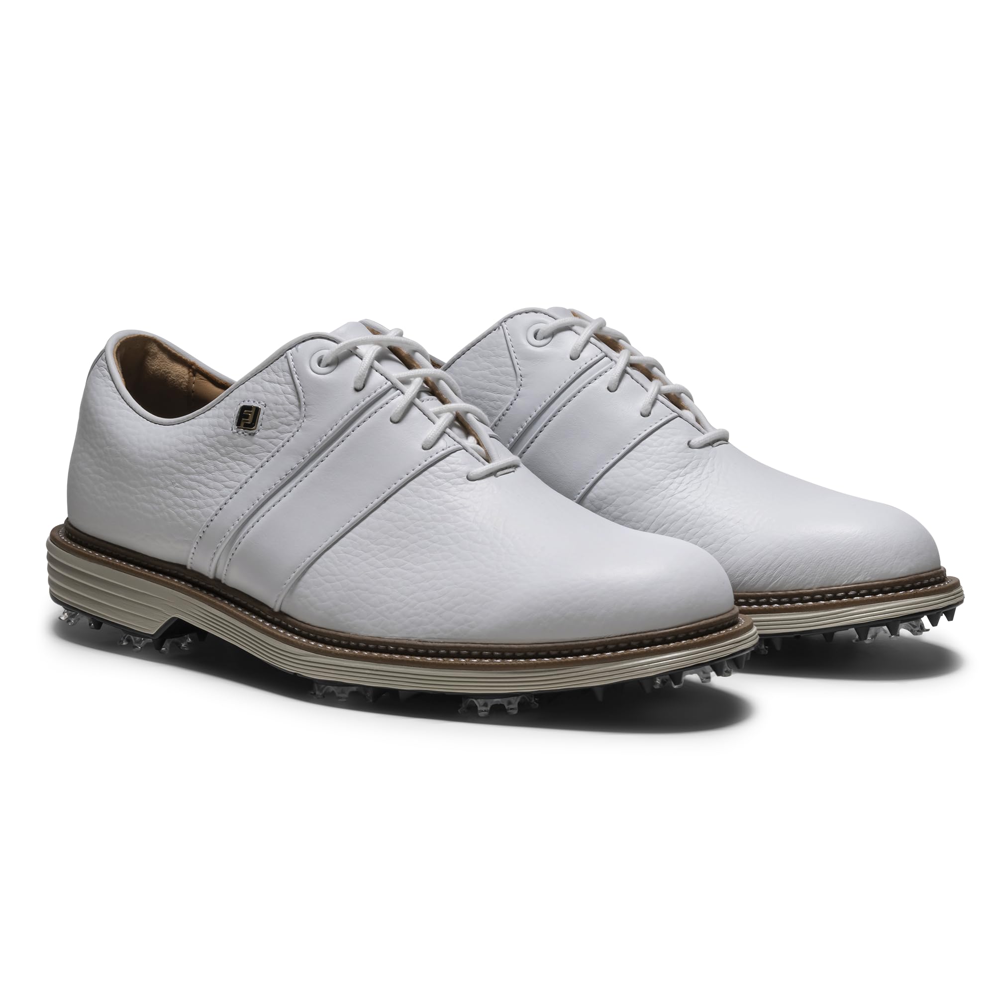 Footjoy Premiere Series Packard Chaussures de Golf pour Homme, Blanc/Blanc, 45 EU M