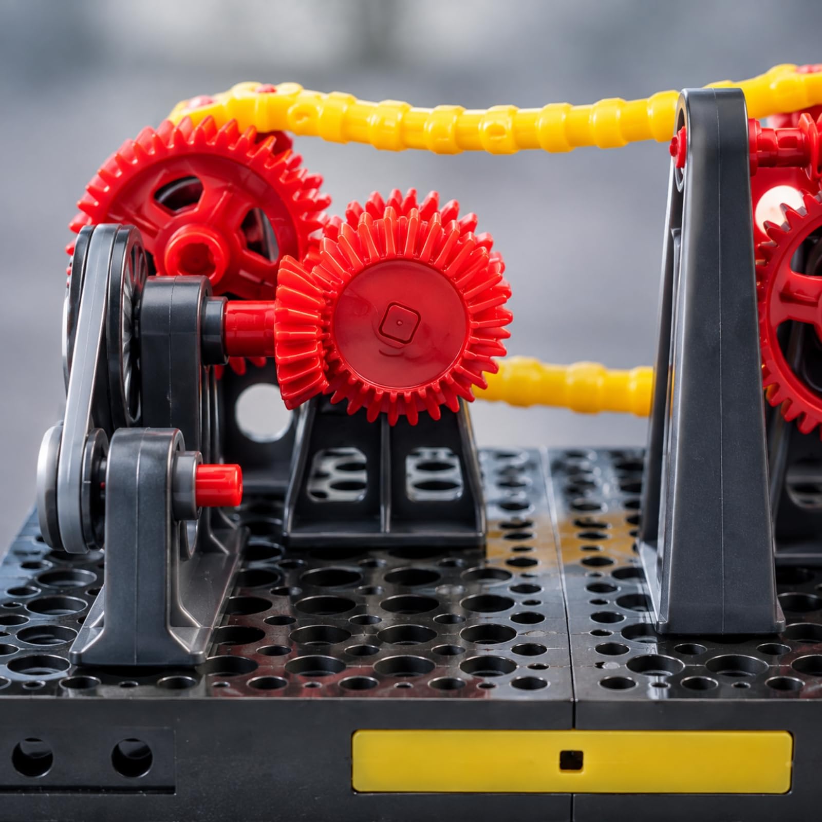 Modello di Trasmissione Ingranaggi Chiaro di con Strutturale Compatto Kit Montaggio Meccanico per Giovani Maker, Modello
