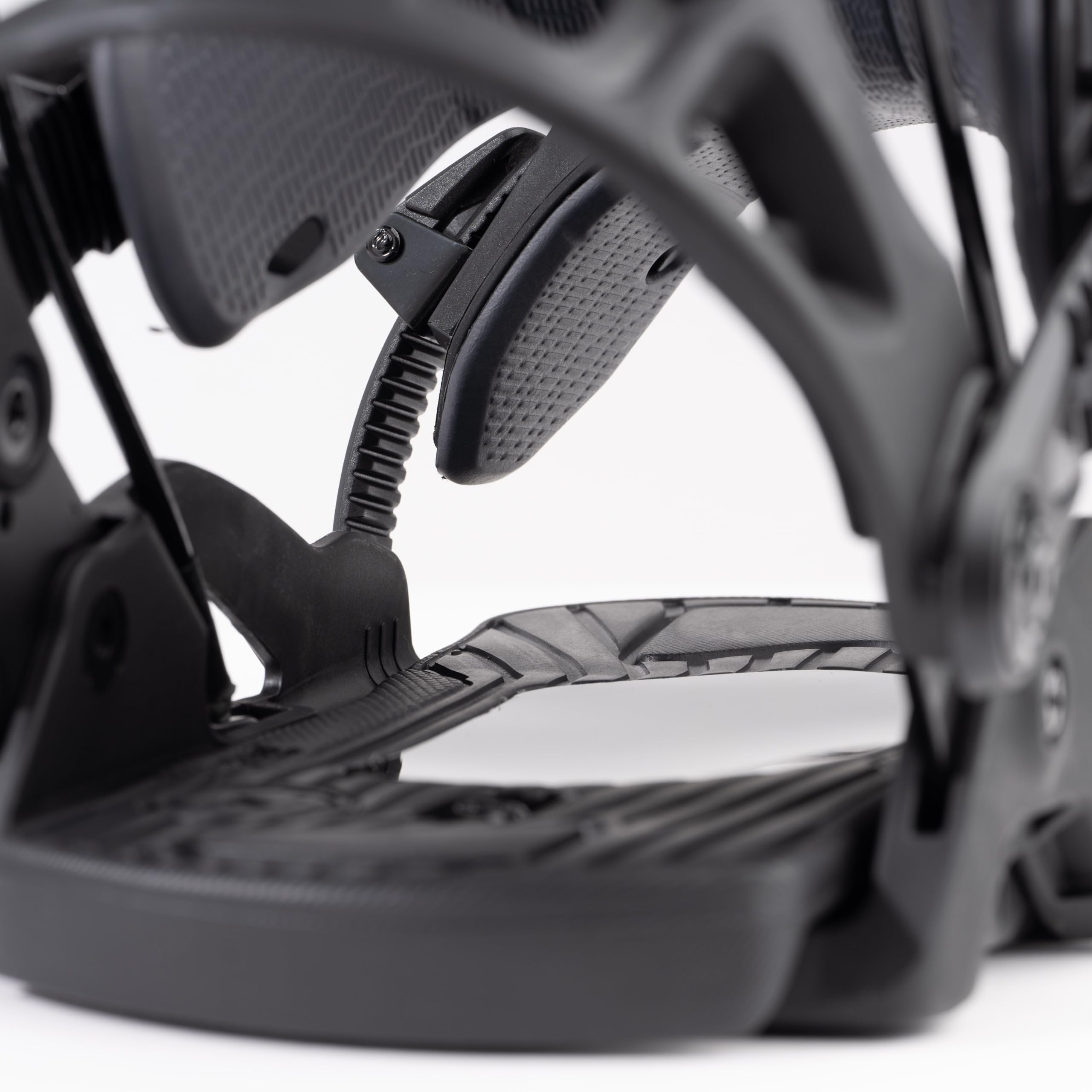 Fixations de Snowboard Nidecker Flow Fuse Speed-Entry Fusion PowerStrap et Plaque de Base en Nylon rempli de Verre