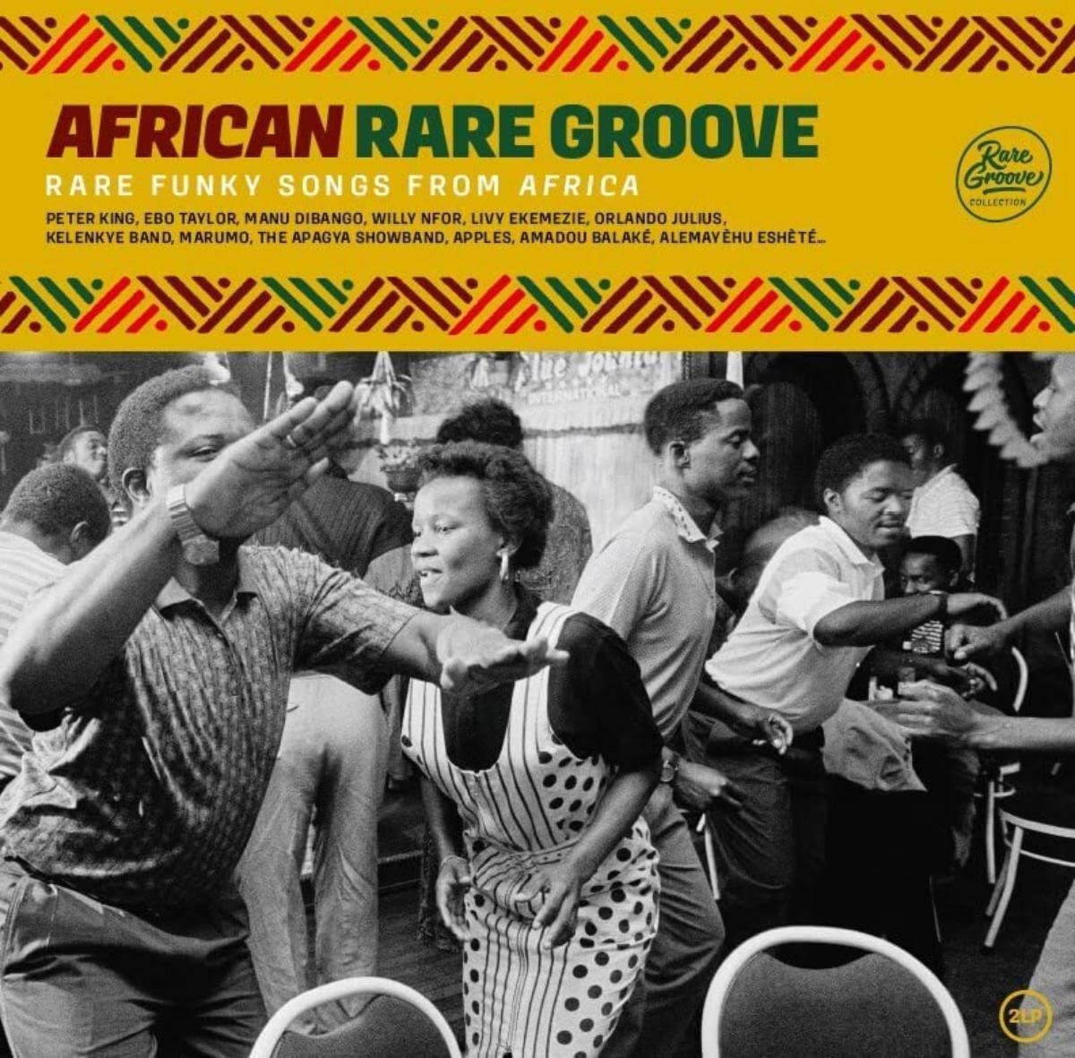 VARIOUS - African Rare Groove (Rare Funky Songs From Africa) - Vinyl (2xLP)