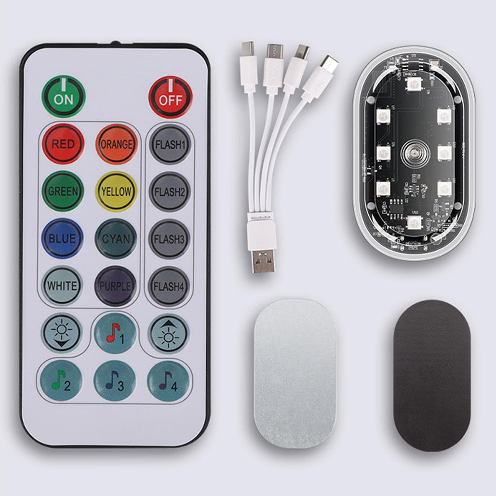 Lampe LED sans fil pour ambiance voiture - Test et Avis Lampe LED sans fil pour ambiance voiture - Test et Avis