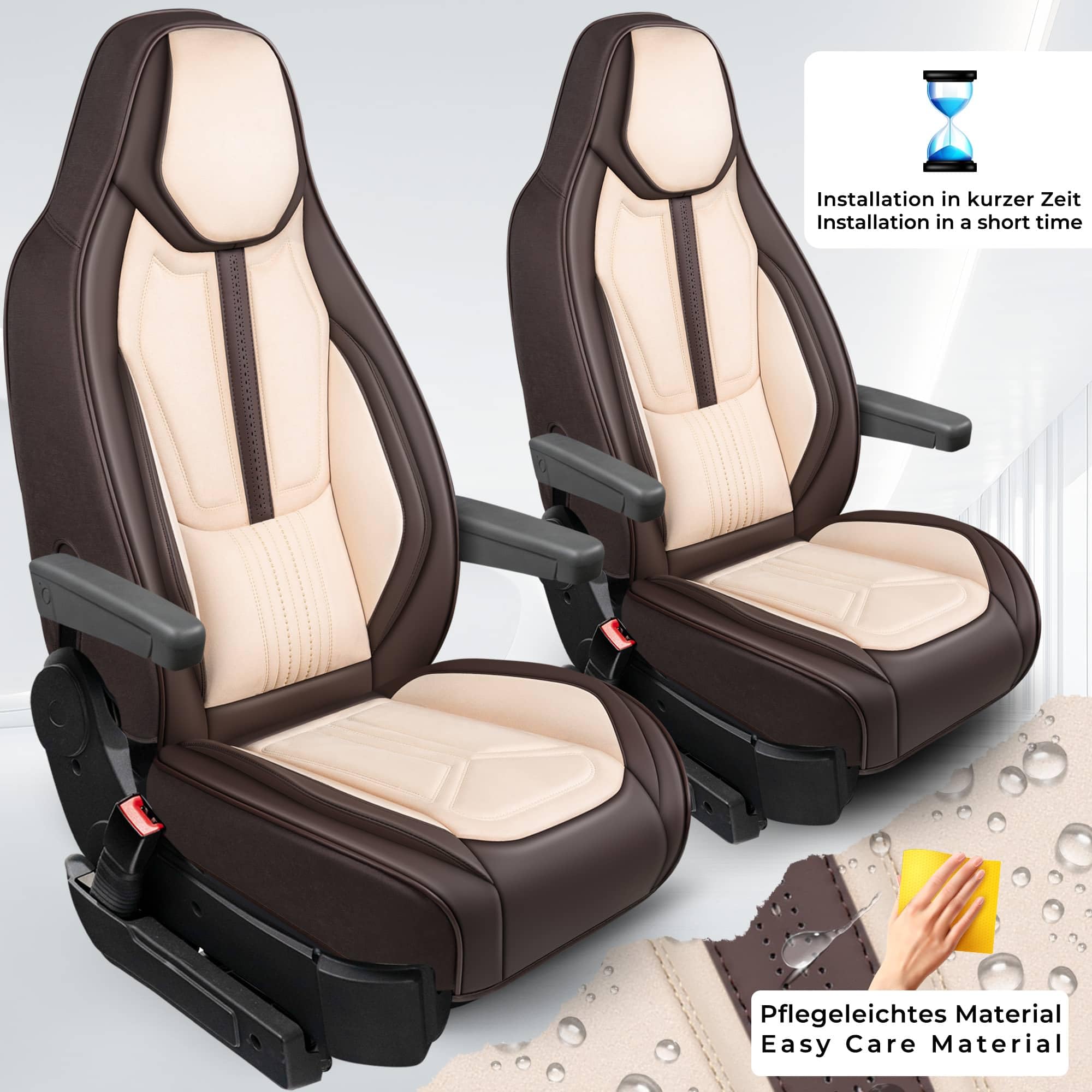 Wohnmobil Sitzbezüge für Fiat Ducato Jumper Boxer WDS8