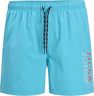 جاك اند جونز شورت كارجو للرجال من جيه بي اس تي ام ايه يو اي جيه سويم بشعار مزدوج ايه كيه ام اس ان (عبوة من قطعة واحدة)