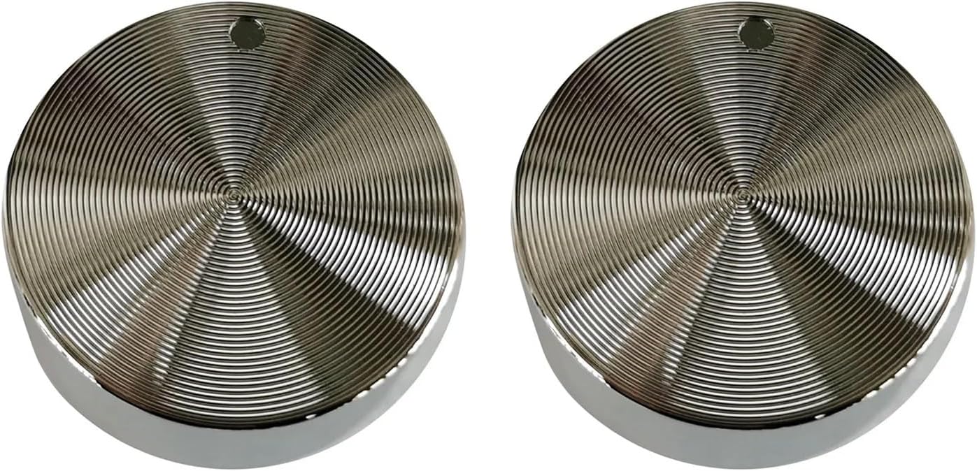 2 PCs Zinc Alloy Material Rotary Switches Round Knob Gas Stove Burner Oven Parts Handles 6mm for Kitchen Gas Cooker
