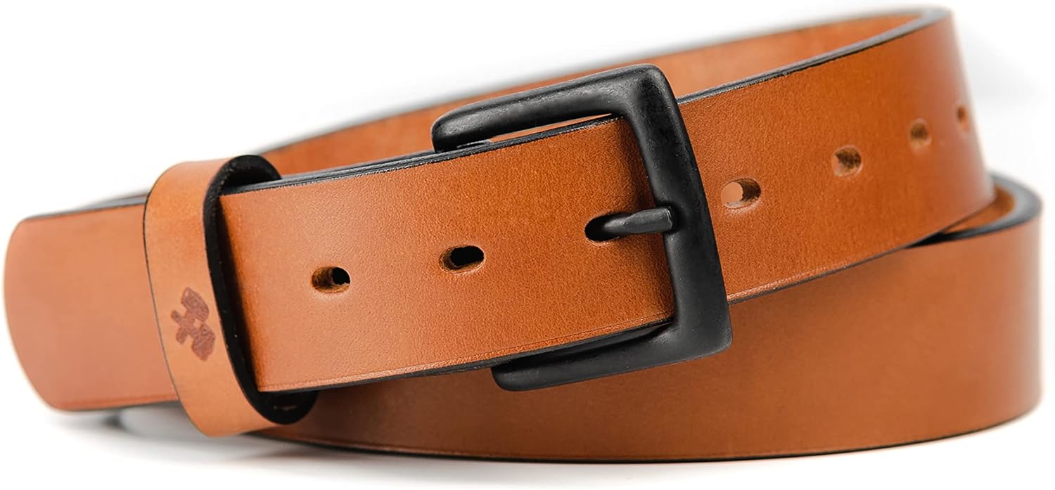 Main Street All American Leather Belt Made in USA