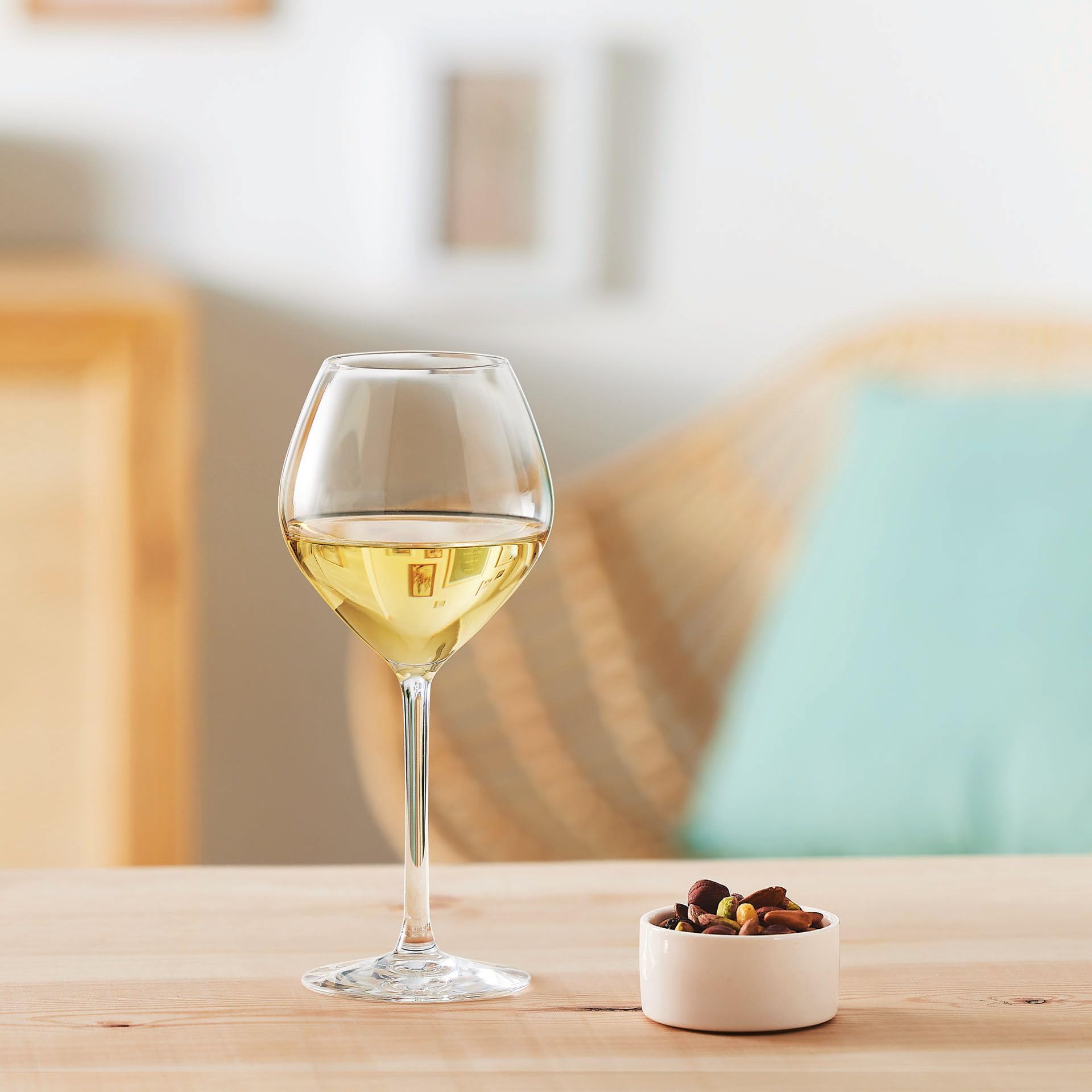 Chef&Sommelier - Collection Cheer Up - 6 verres à vin blanc 35 cl en Cristallin - Verres Modernes et Élégants - Résistance Hors Norme - Transparence Absolue (Lot de 2)
