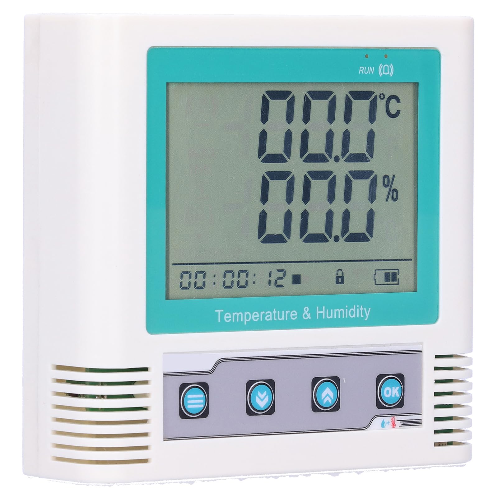 Temperatur-Luftfeuchtigkeits-Datenlogger für Umweltüberwachung,