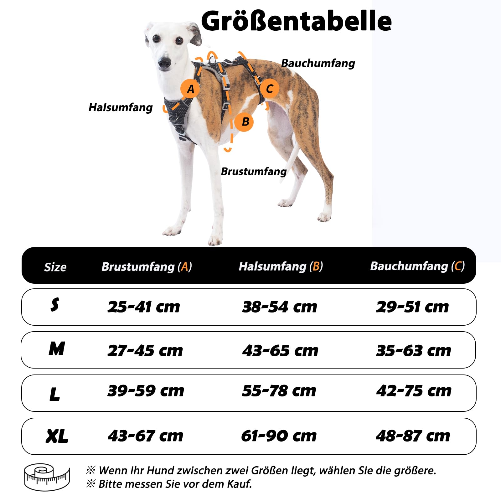 Huntboo Sicherheitsgeschirr Hund Ausbruchsicher, Panikgeschirr für Hunde, Anti Zug Hundegeschirr, Reflektierend, Verstellbare, Leichte Weste für kleine, mittelgroße und große Haustiere (Schwarz,L)
