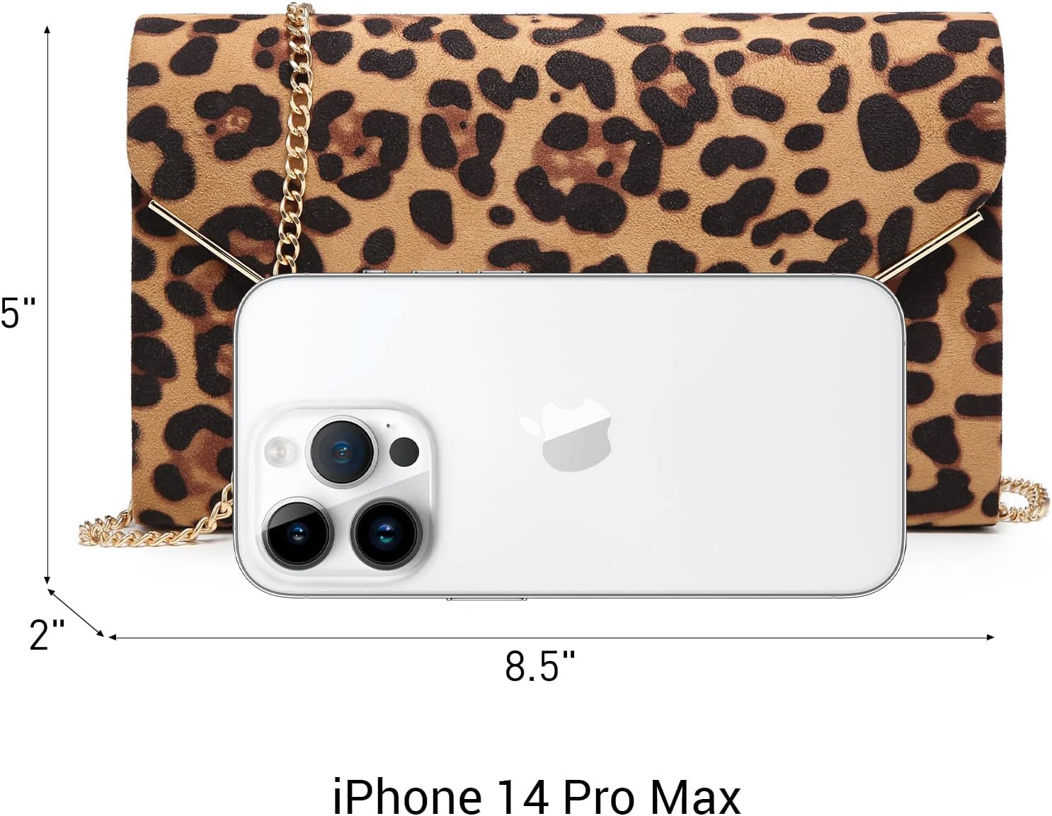 Dasein Women Faux Suede Evening Clutch Bags Formal Party Clutches Wedding Purses Cocktail Prom Clutches - Image 5