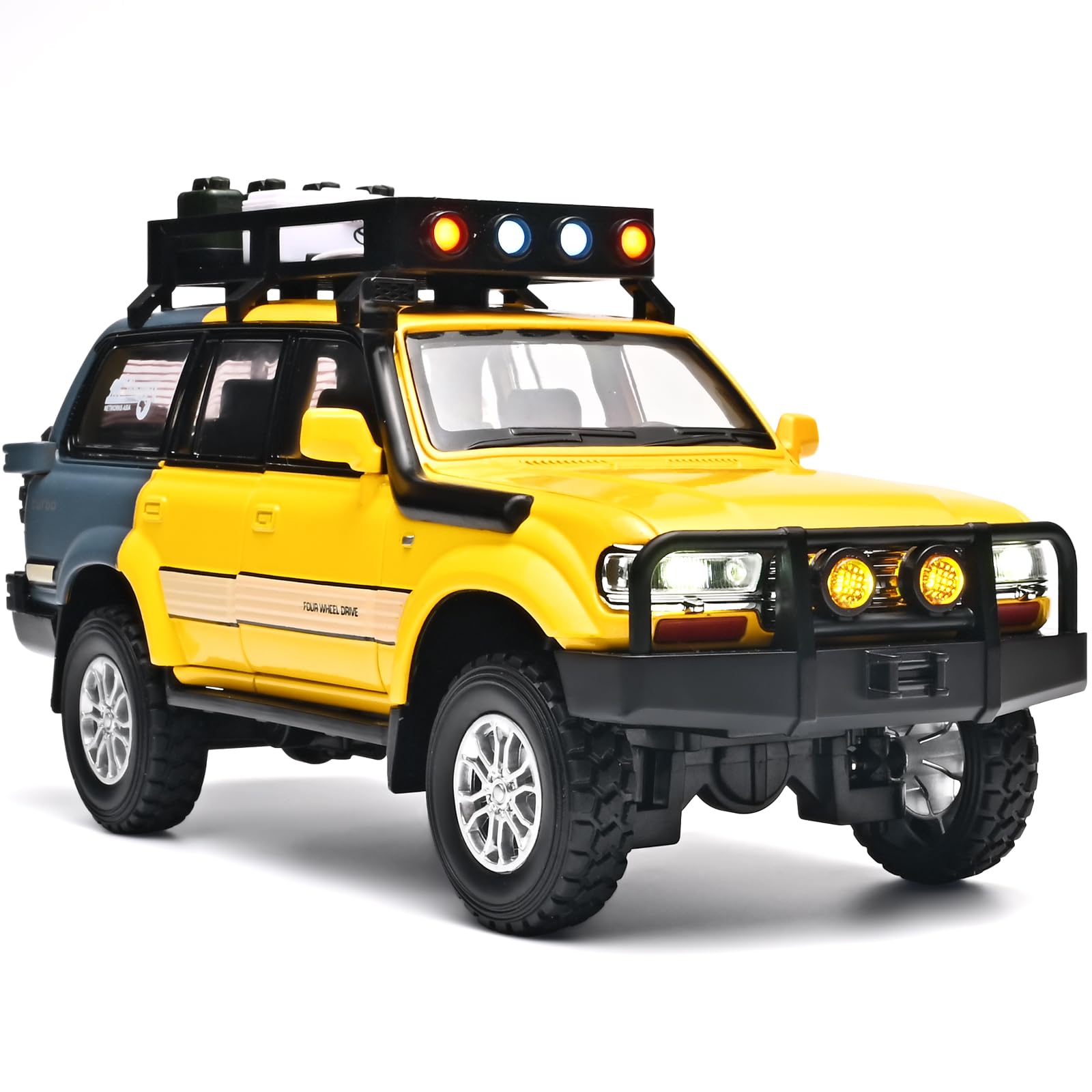 Amazon.com: OANMYJJO Cars for Boys 1/24 Diecast Car Land Cruiser