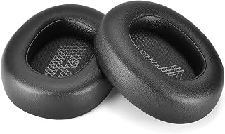 1 par de almofadas de espuma de esponja para fone de ouvido JBL E65 E65BTNC/Duet NC/LIVE650