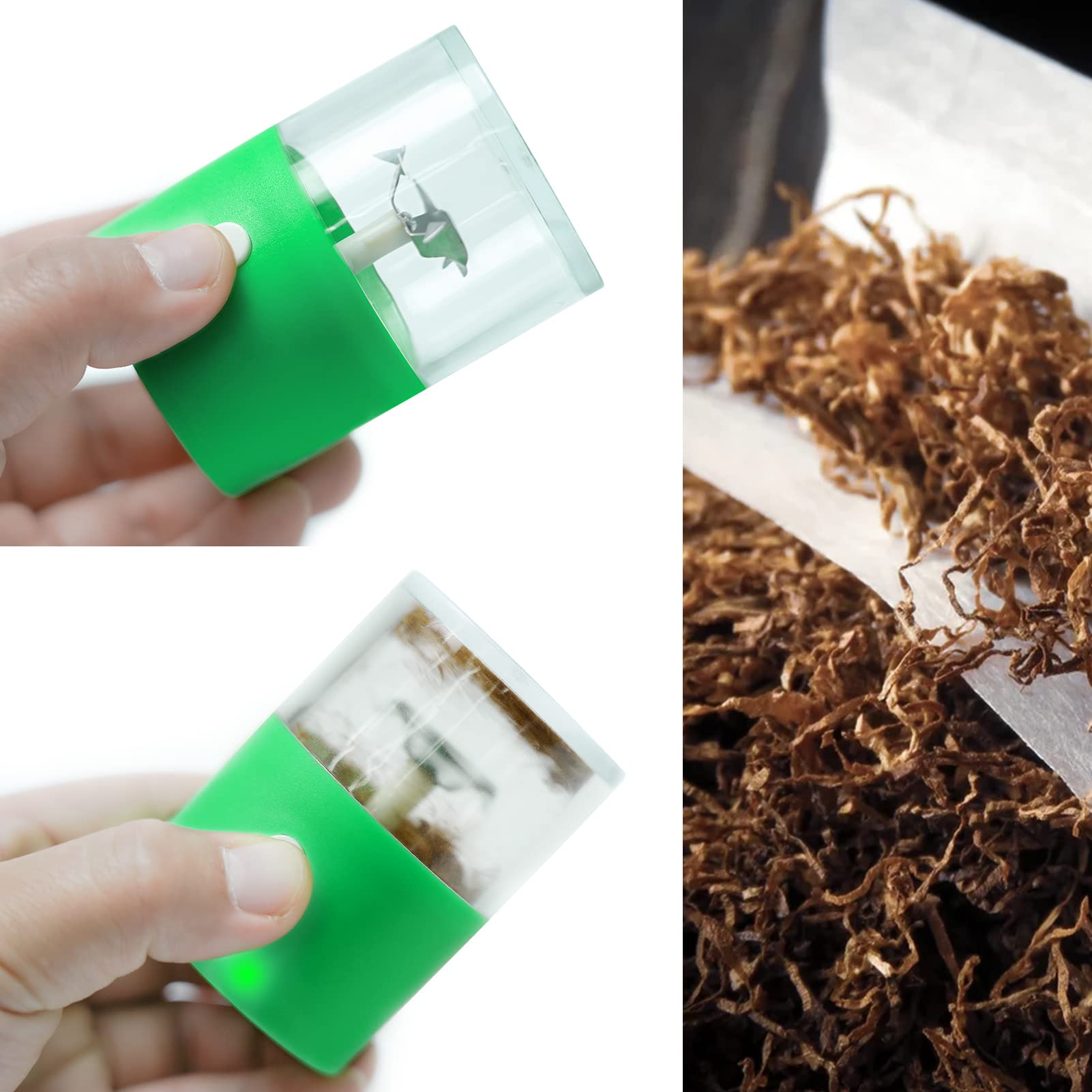 Molinillo De Tabaco Eléctrico, Trituradora De Hojas, Hierba, Tabaco