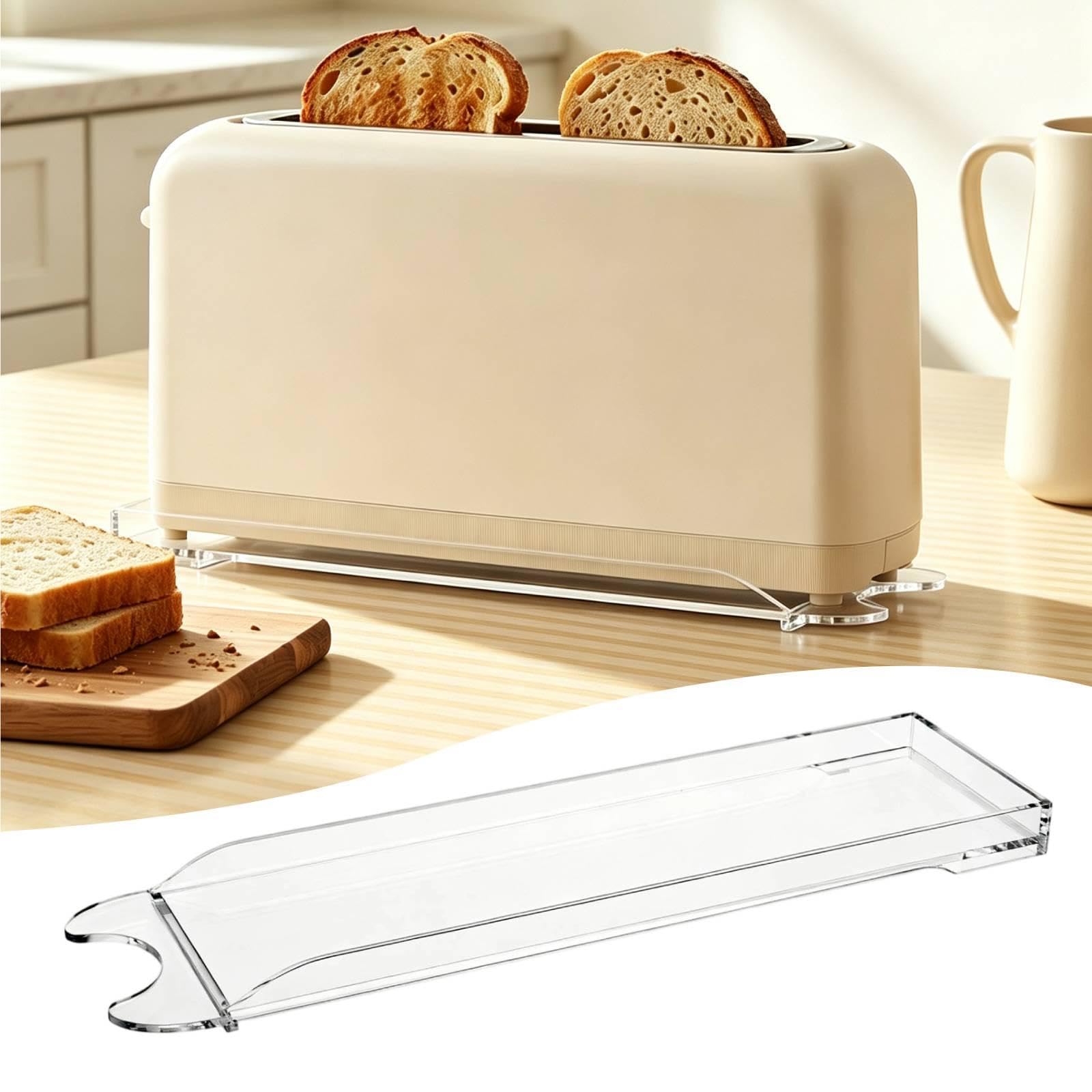 perfk Base per Vassoio, Supporto Decorativo in Acrilico Resistente Al Vassoio per Briciole, Ideale per Piani di Lavoro, Cucine E