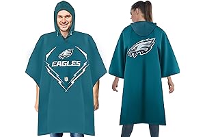 Unleash Eagles Spirit with Premium Waterproof Ponchos for Adult Fans
