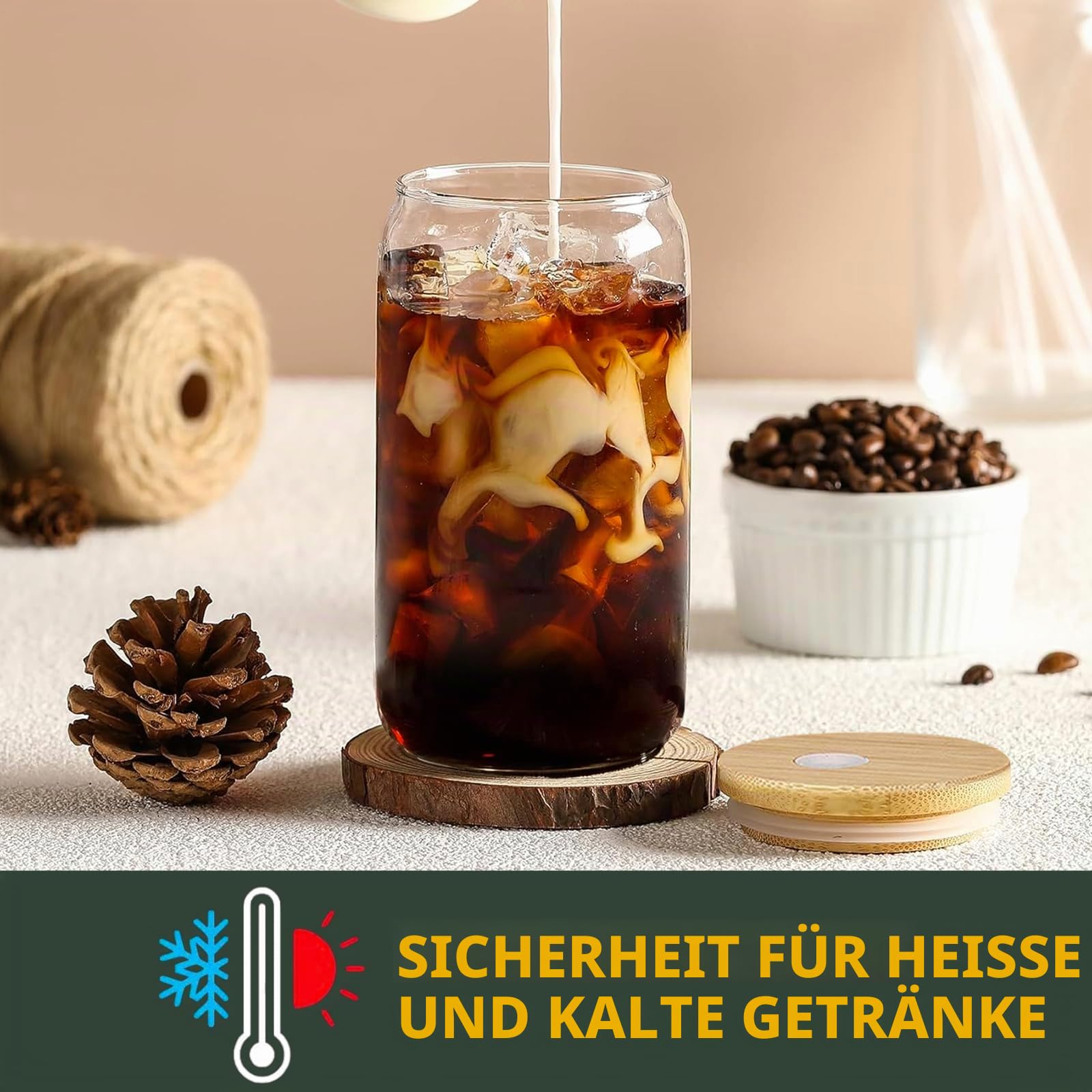 Home Essentials, Glass Tumblers 16OZ Beer Glasses 12 Pack Cocktail Glasses Ein klares Tumbler Glasset ideal für Cocktail Whiskey Tea Cola Juice Soda Ein perfektes Gift-Set (12-A)