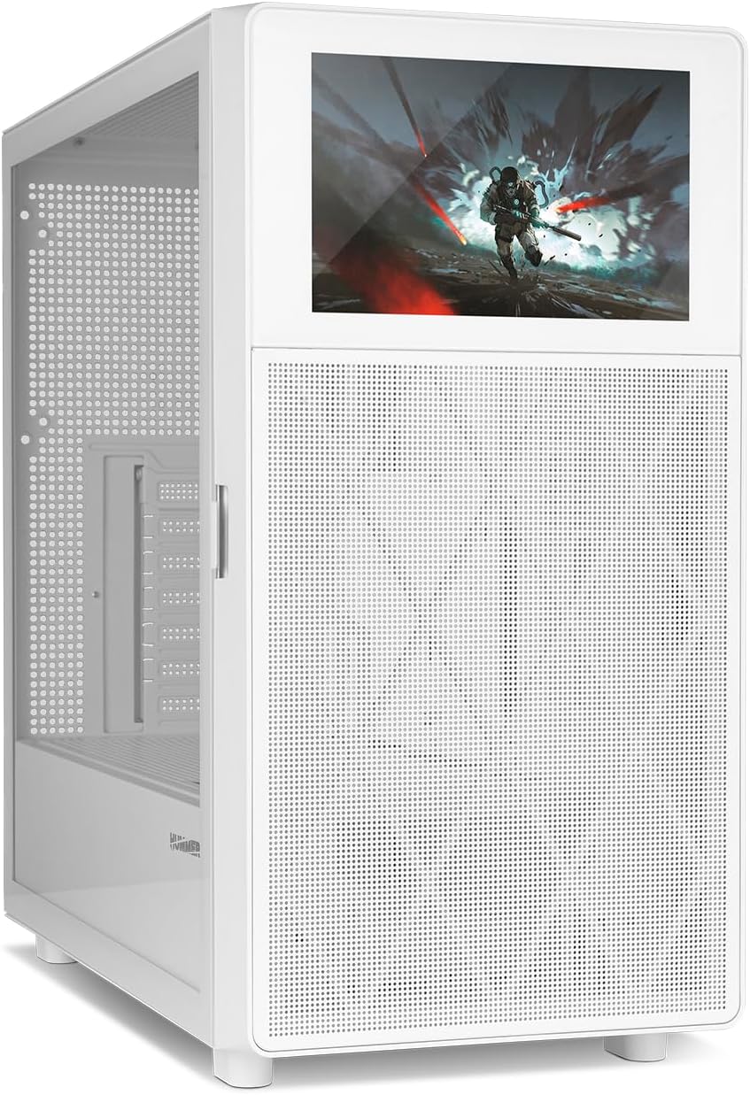 NOX Xtreme Products Hummer BIOS – Semitorre ATX | M-ATX | ITX, Pantalla L…