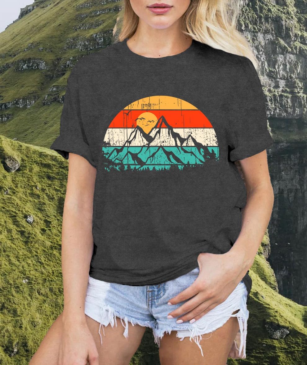 LBP Hiking Shirt for Women Nature Mountain T-Shirt Adventure Camping Tees Wild Outdoor Hike Tops - Image 4
