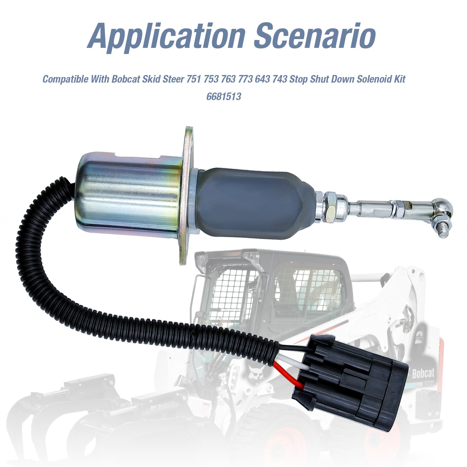Amazon.com: Hoypeyfiy Fuel Shut Off Solenoid Switch 6681513