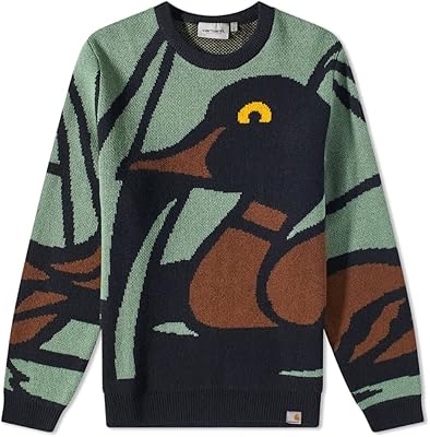 福袋 【新作】Carhartt サンデビルズ WIP セーター 白×黒 即完売 ロゴ