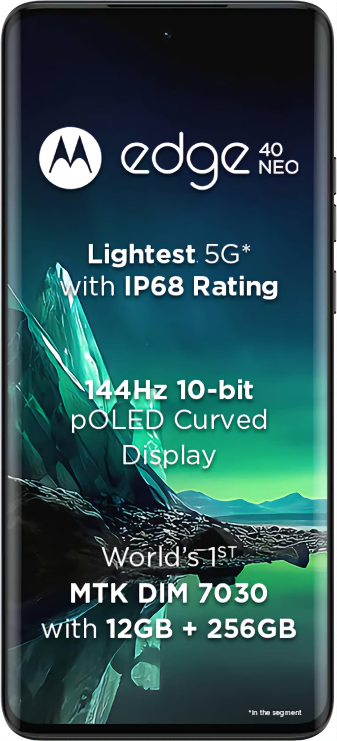 Motorola Edge 40 Neo (Black Beauty, 256 GB) (12 GB RAM) : Amazon 